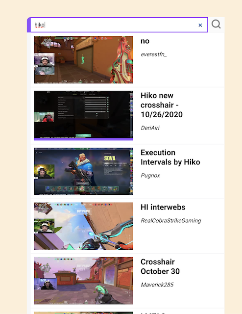 Dropdown render output expanded with results