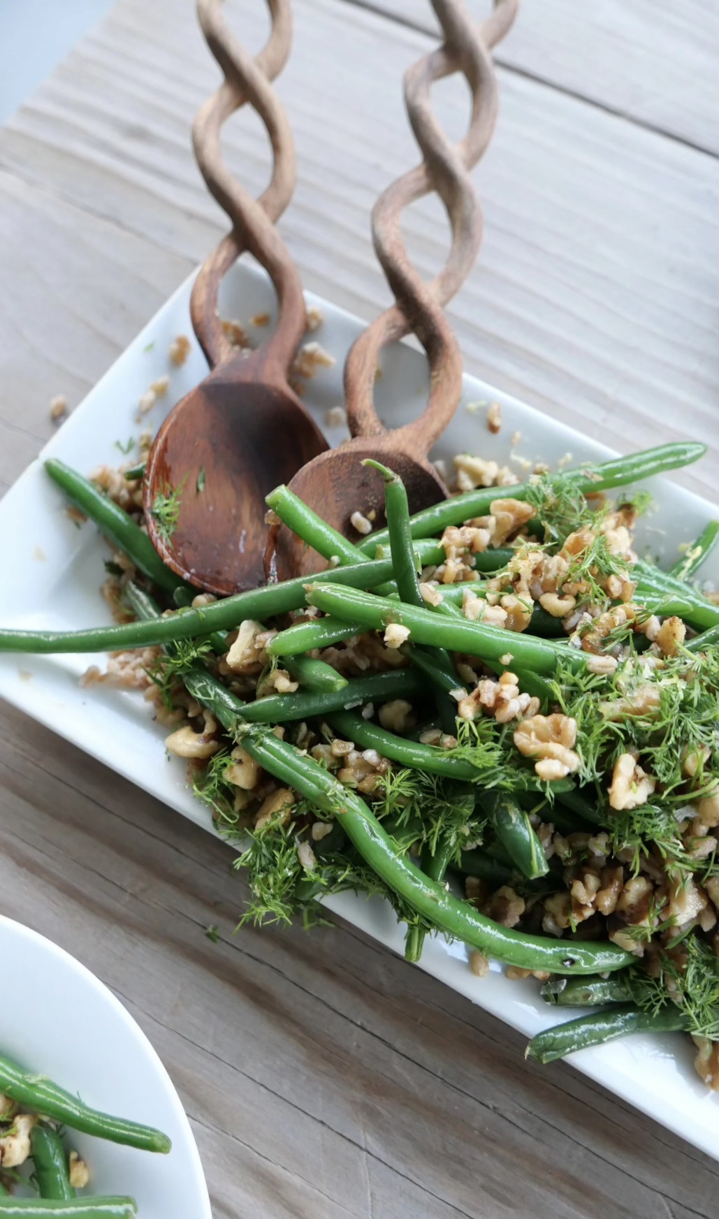 Green Bean Salad With Toasted Farro 000
