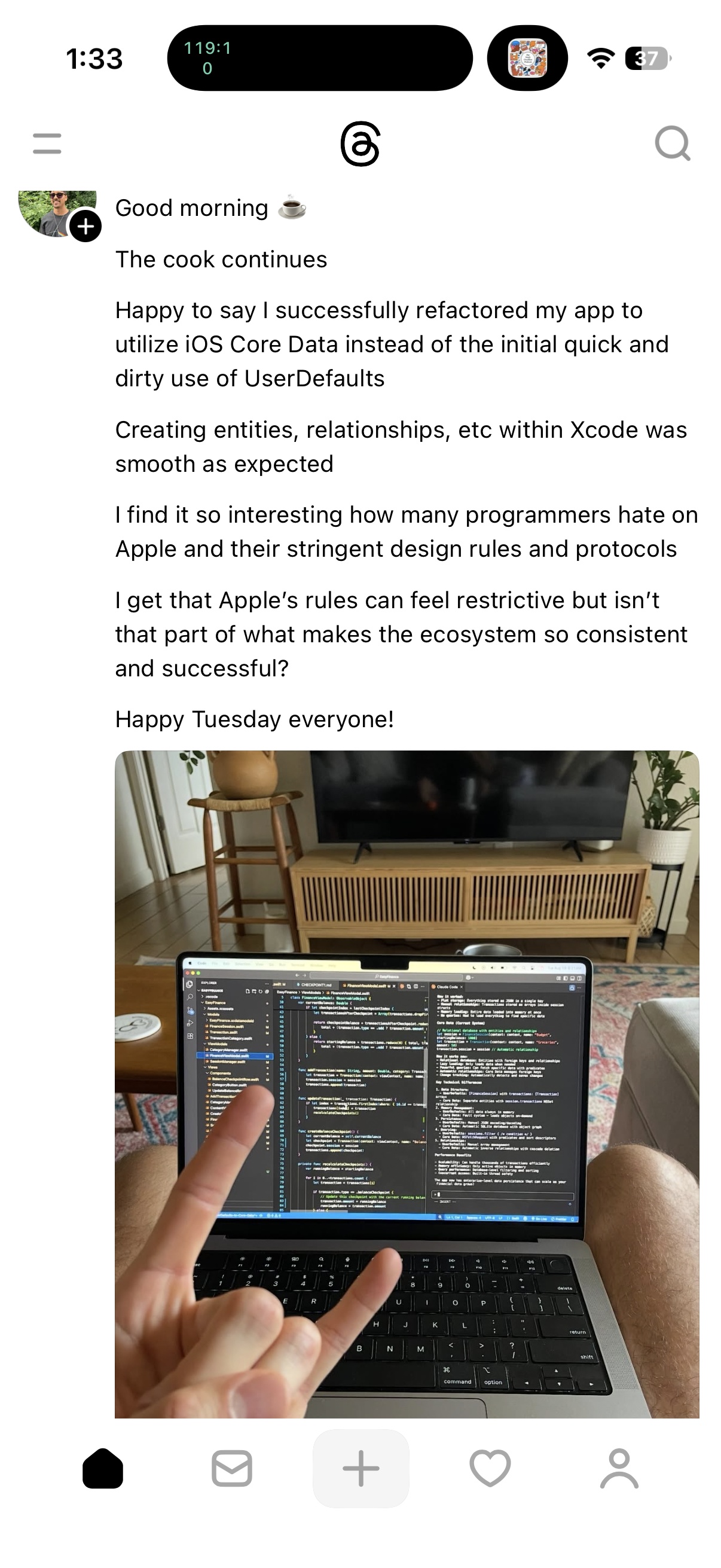 Technical Thread Communication Framework 000
